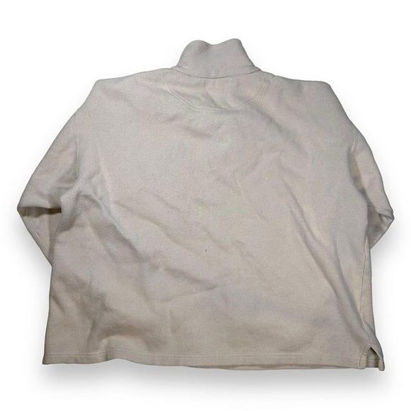 Vintage Timberland Weather Gear Quarter Zip Pull Over Sweatshirt‎ Mens Large - Picture 2 of 6